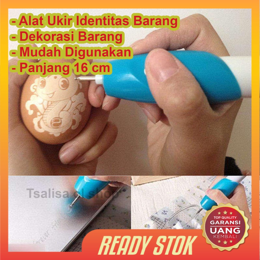 EZ ENGRAVER Pen Alat Ukir Elektrik Portable - 1108