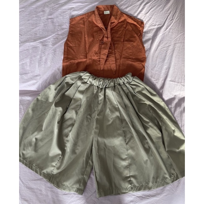 set baju + kulot anak perempuan