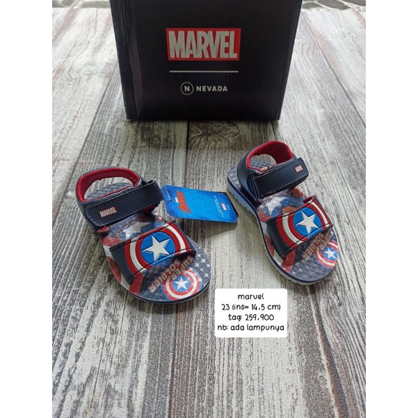 sepatu anak transformer dan nevada marvel