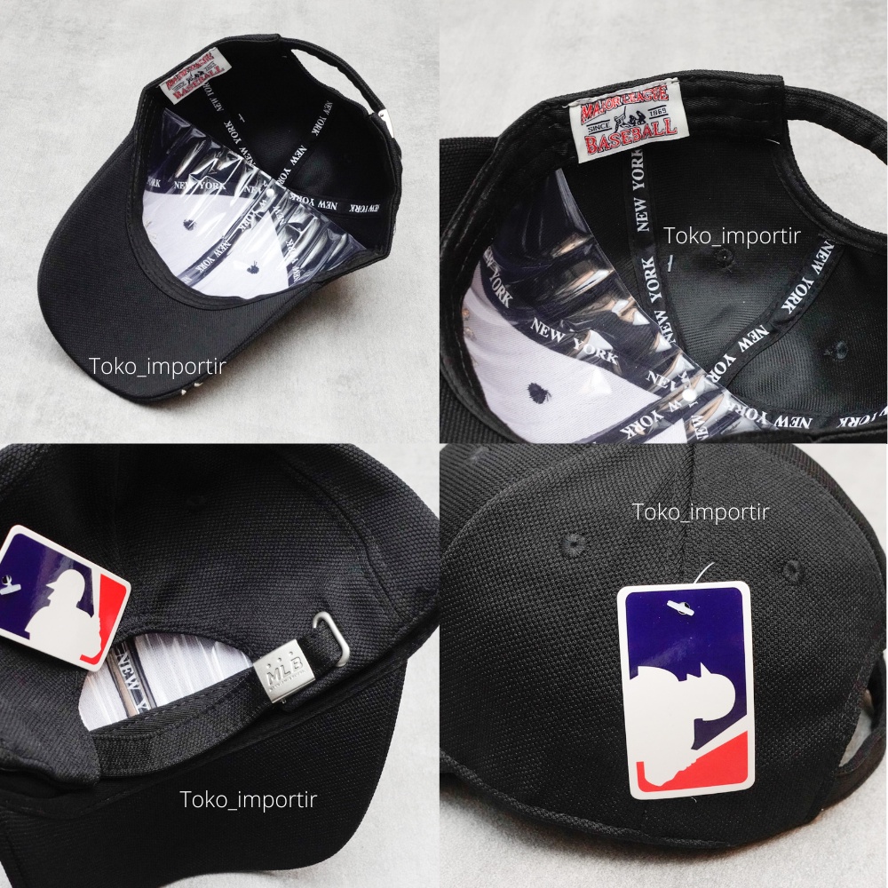 Topi NY MLB Baseball Pria Bill Up Import Mirror Original Unisex