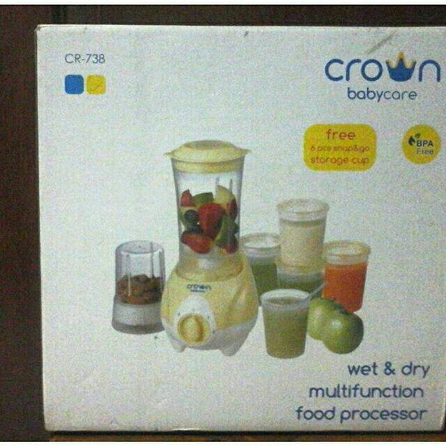Food Processor by Crown Babycare