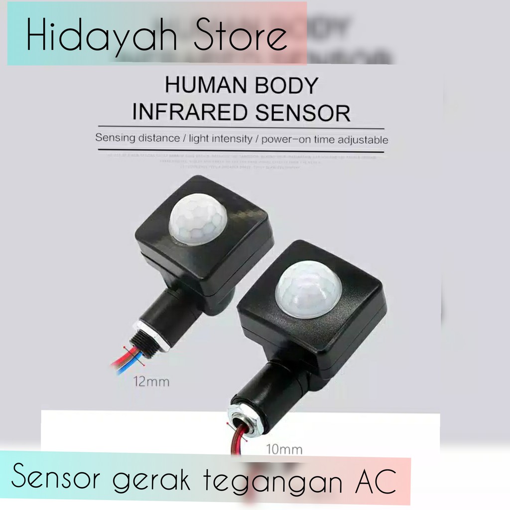 SENSOR PIR GERAK AC220V LAMPU TAMAN