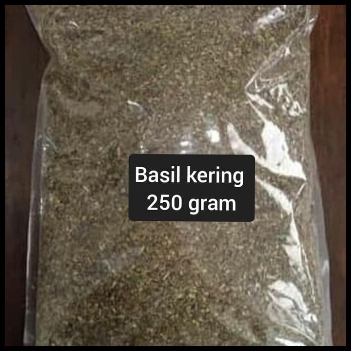 

Turky - Basil Leaves Dried 250Gram/Daun Basil (Selasih) Kering 250Gram