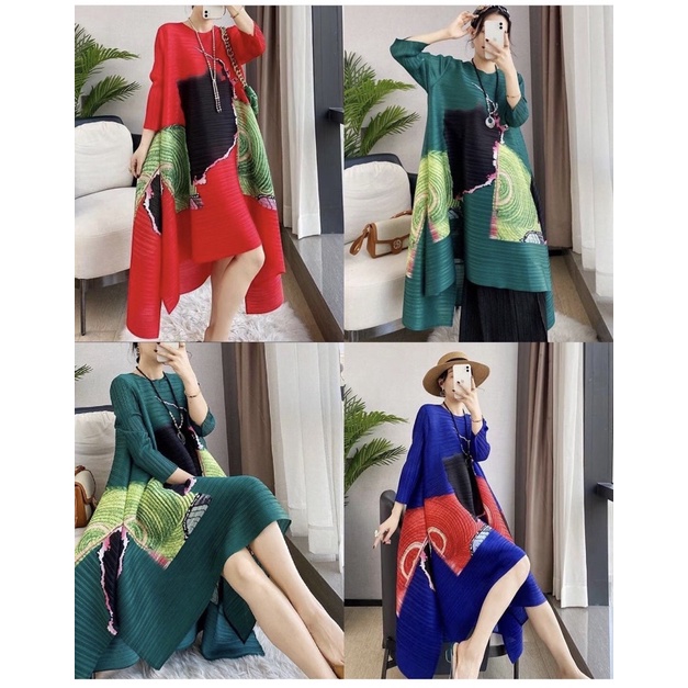 TUNIK PLISKET PREMIUM IMPORT