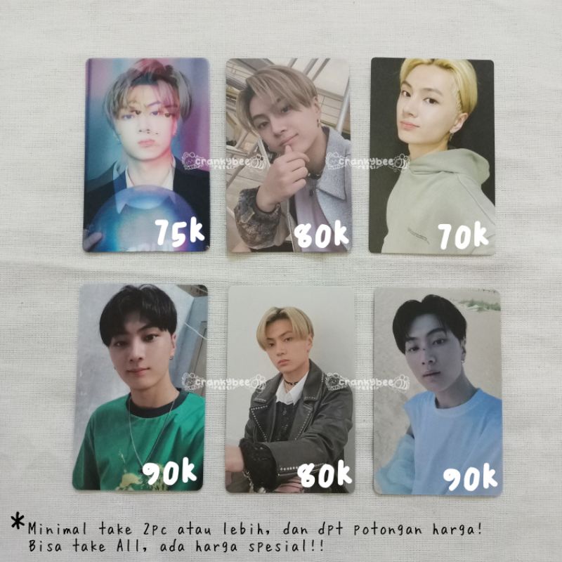 [BACA DESKRIPSI] READY OFFICIAL PHOTOCARD JAY JUNGWON ENHYPEN BDC/DILEMMA/SG21