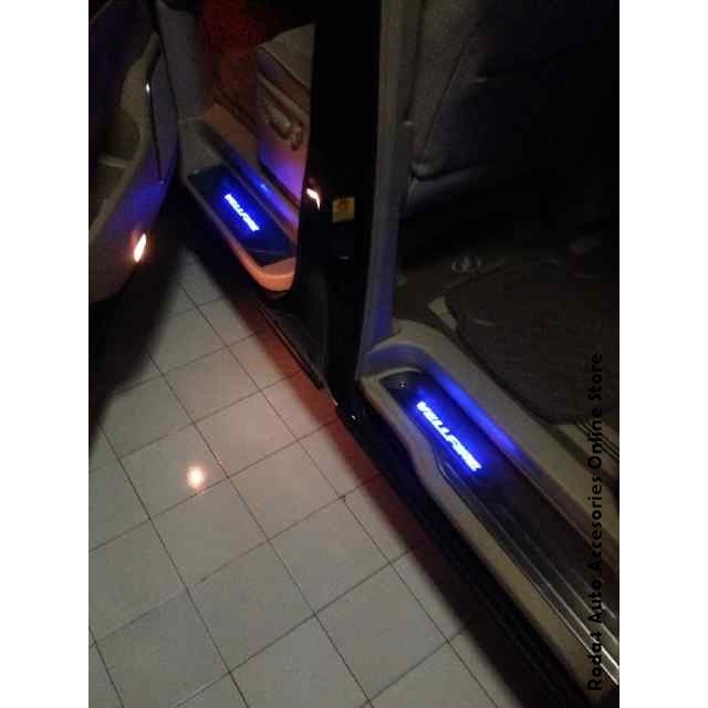 Sillplate / Sil Plate Samping Stanless Lampu All New Alphard