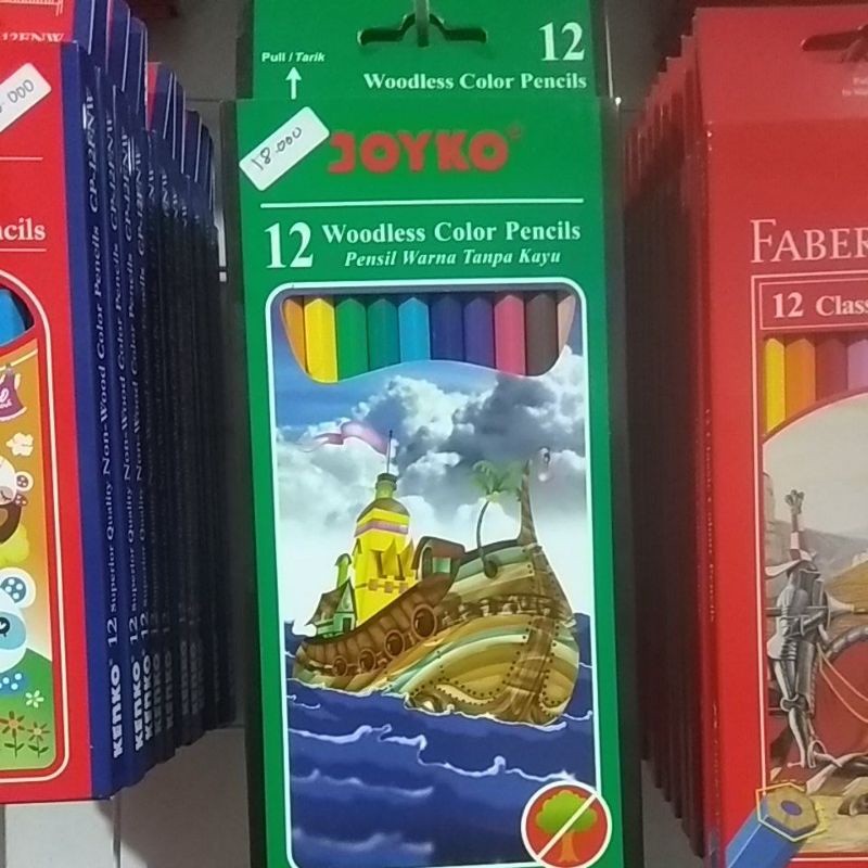 

Pensil warna joyko 12