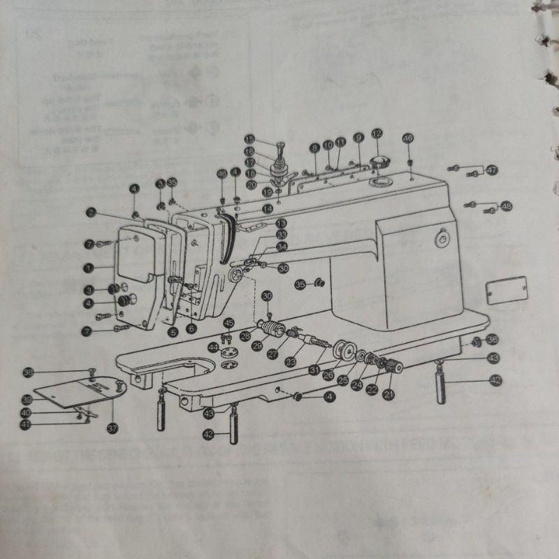 Tension Mesin Jahit Typical GC6 / Thread Tension Set Typical High Speed Lockstitch Sewing Machine