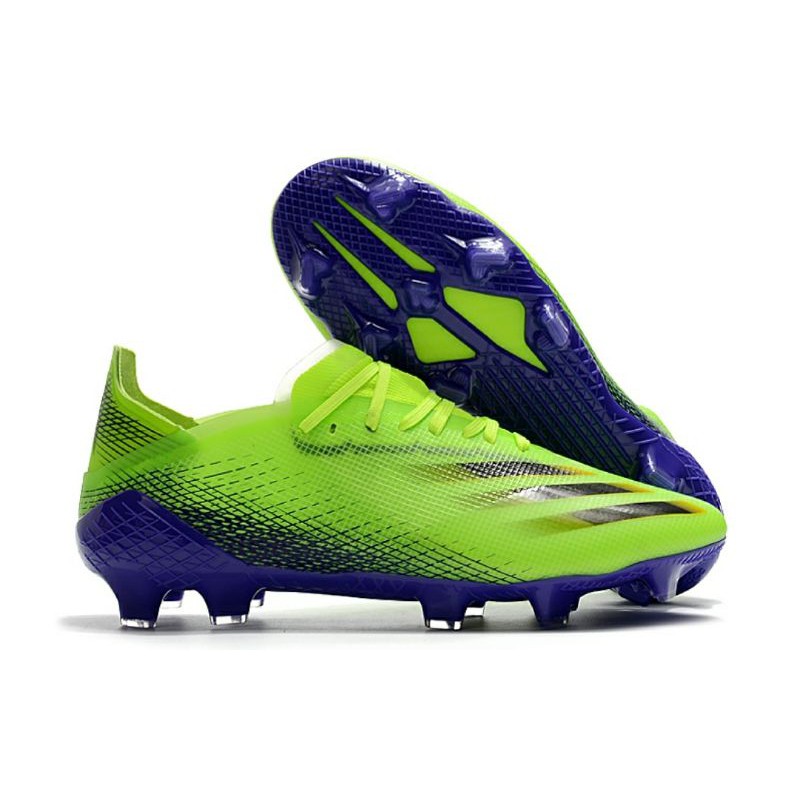 Sepatu Bola Adidas X 20.1 Ghosted Green Volt FG
