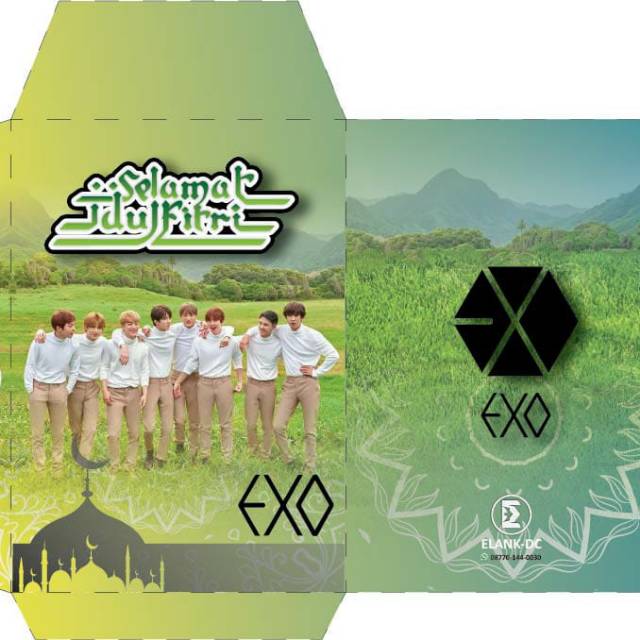 

TERMURAH ! AMPLOP LEBARAN EXO | KOREA