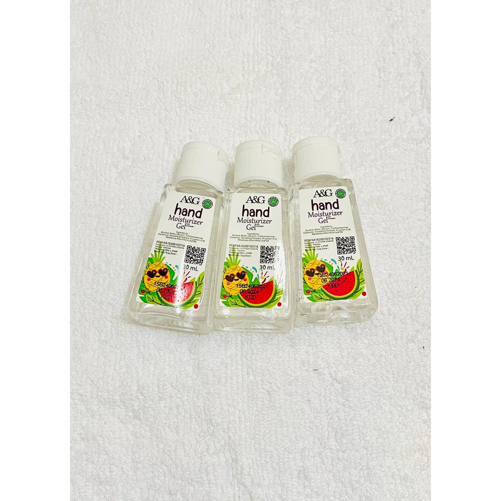 RC Hand sanitizer A&amp;G 30ml moisturizer Gel antiseptik 70% alkohol Hand Sanitizer Travell pack