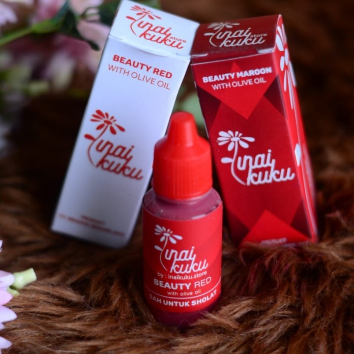 Inai Kuku Halal Muslimah Henna Pewarna Kuku Original