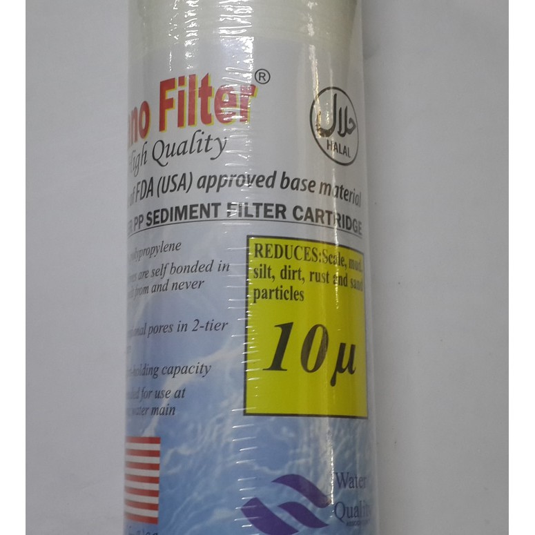 Jual Asli original efektif Nano Cartridge Filter Air / Water Filter 10