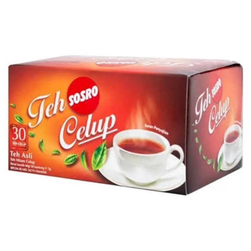 

Teh celup sosro isi 30 bags