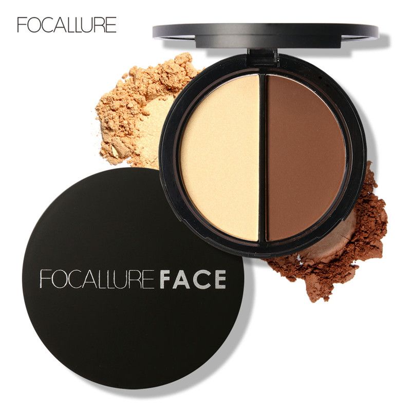 FOCALLURE Highlight &amp; Contour Powder Palette FA-05