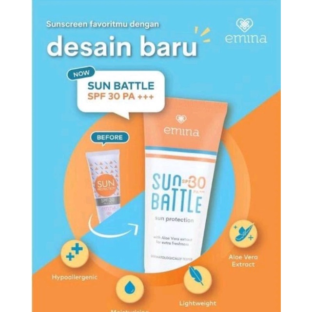 Emina Sun Battle spf 30