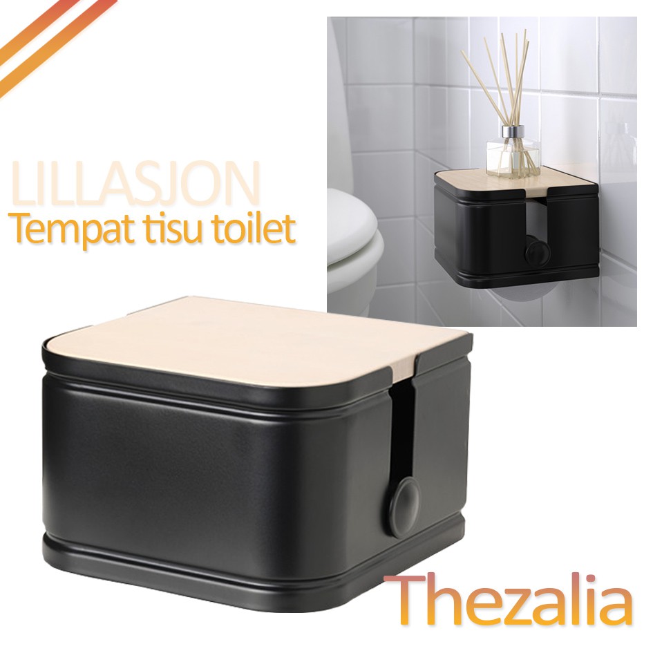 Tempat tisu toilet / KOTAK TISU HITAM / tempat tisu toilet