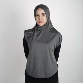 Syar’i Hijab Sporty Olahraga Muslimah Syar'i Jilbab Instan Sport Jumbo Cardi Jersey Pusatgrosir_solo
