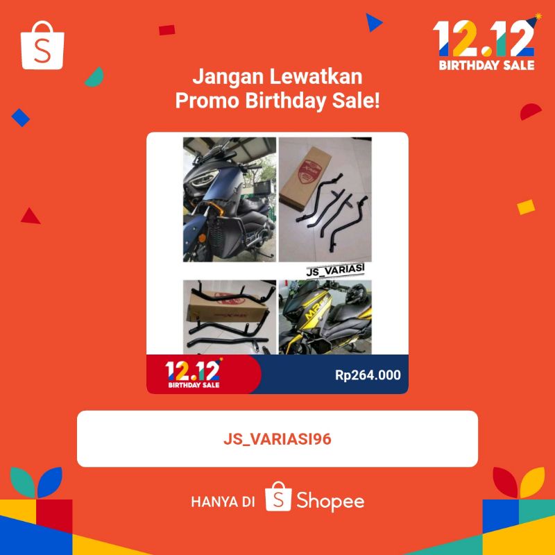 Tubular crashbar yamaha XMAX 250cc, crashbar yamaha XMAX 250cc body