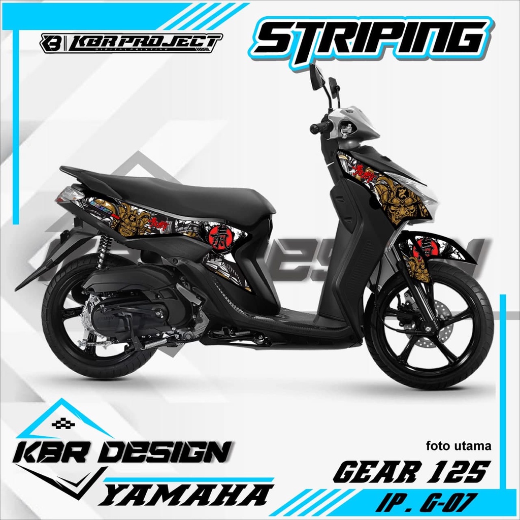 (COD) STICKER STRIPING GEAR 125 - STICKER STRIPING GEAR 125.07