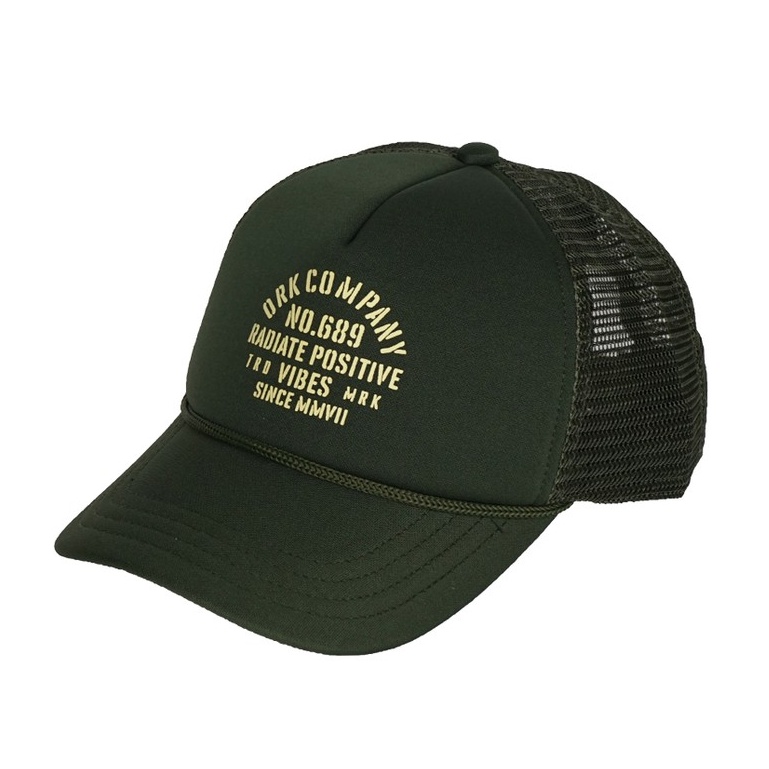 Topi Pria Distro Original Baseball Topi Jaring Trucker ORK689 No689 Green