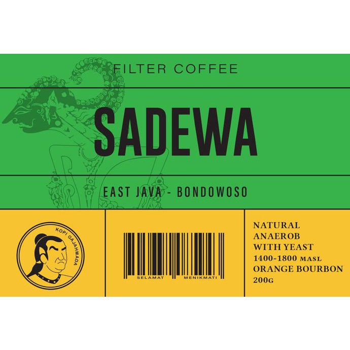 

[COD] Kopi Arabika Specialty SADEWA 200gr (Biji/Bubuk) [COD]