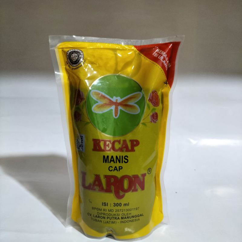 KECAP LARON (300ml) | Kecap manis cap laron