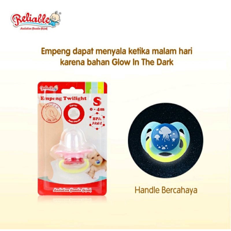 Reliable Empeng Twilight Dengan Handle Bercahaya
