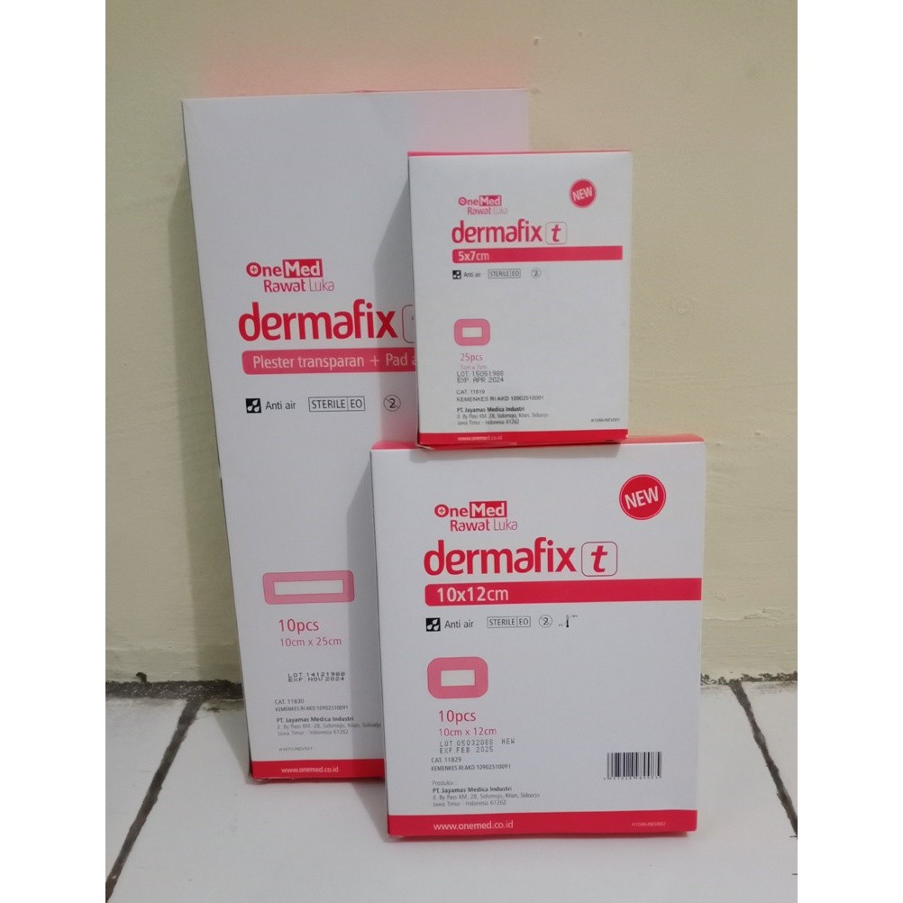 ECERAN - Dermafix T Plester Luka Transparan Anti Air