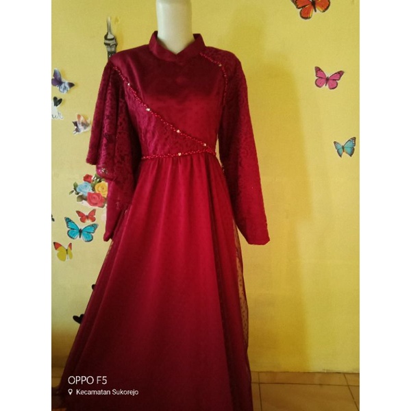 gaun moderen gamis terbaru gamis lebaran