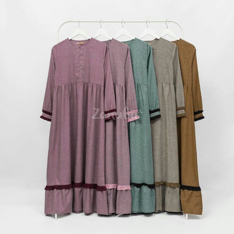 GSK 38, Zanuba Hijab, Gamis Set Kombinasi
