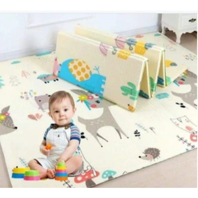 karpet lipat anak / playmate bayi import
