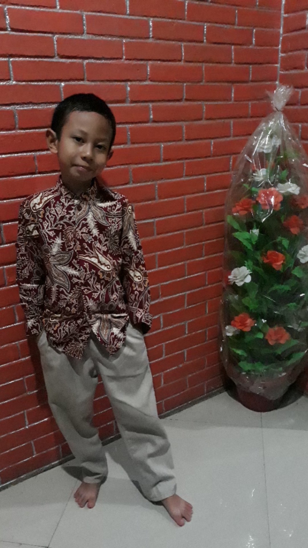 Kemeja Koko Batik Lengan Panjang Baturaden Series By Nattaline