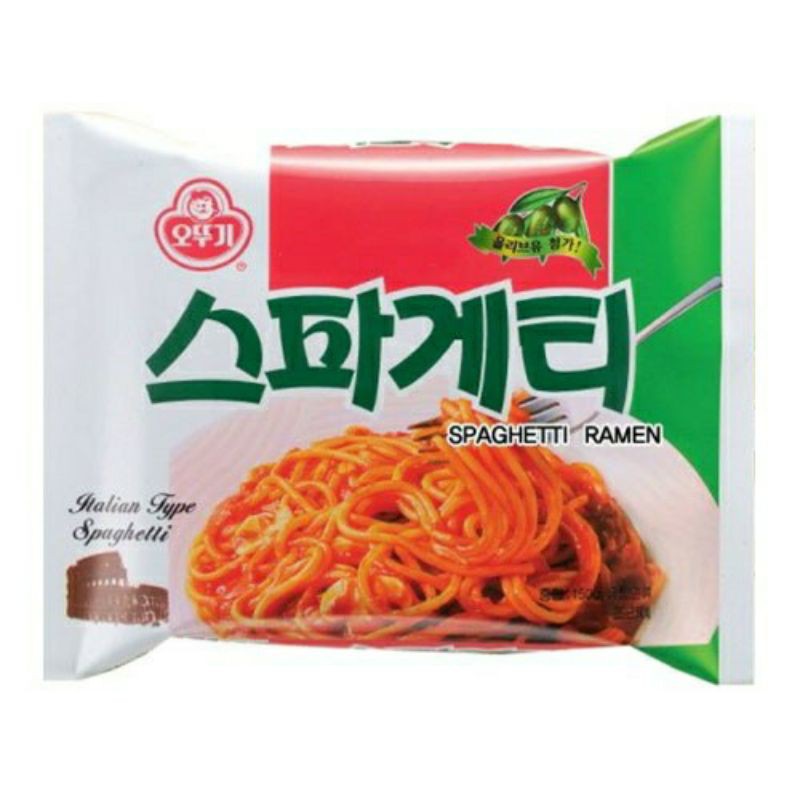 

Ottogi Spaghetti Ramen 150gr [Mie Korea rasa Spaghetti ] Non halal