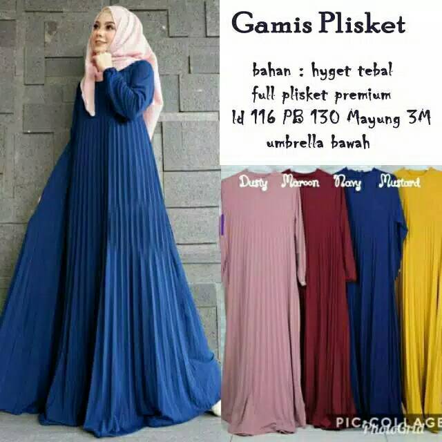 PREMIUM GAMIS PLISKET JUMBO MAXY /GAMIS PLISKET/MAXY/GAMIS MAXY