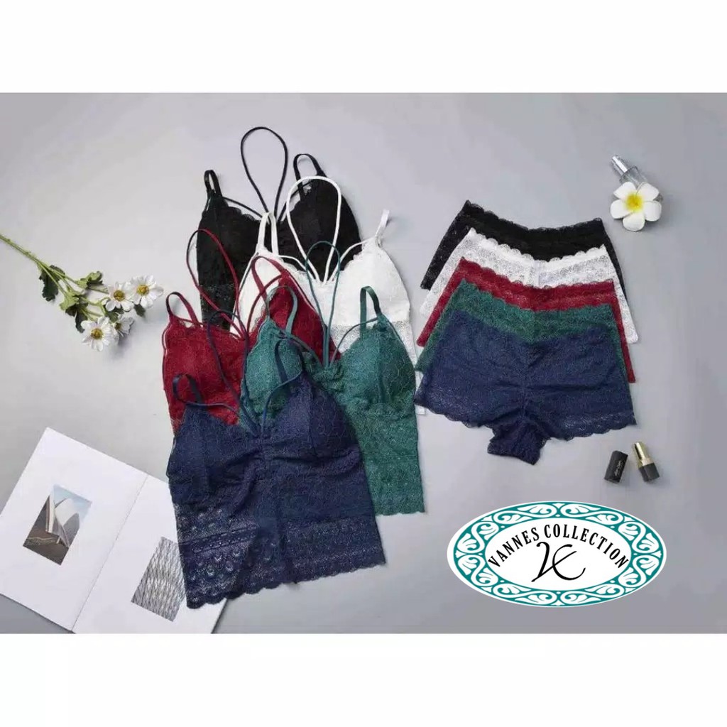 Bra Set/Bra Sexy/Bra Setelan/Bra Setelan Full Burkat-Calie
