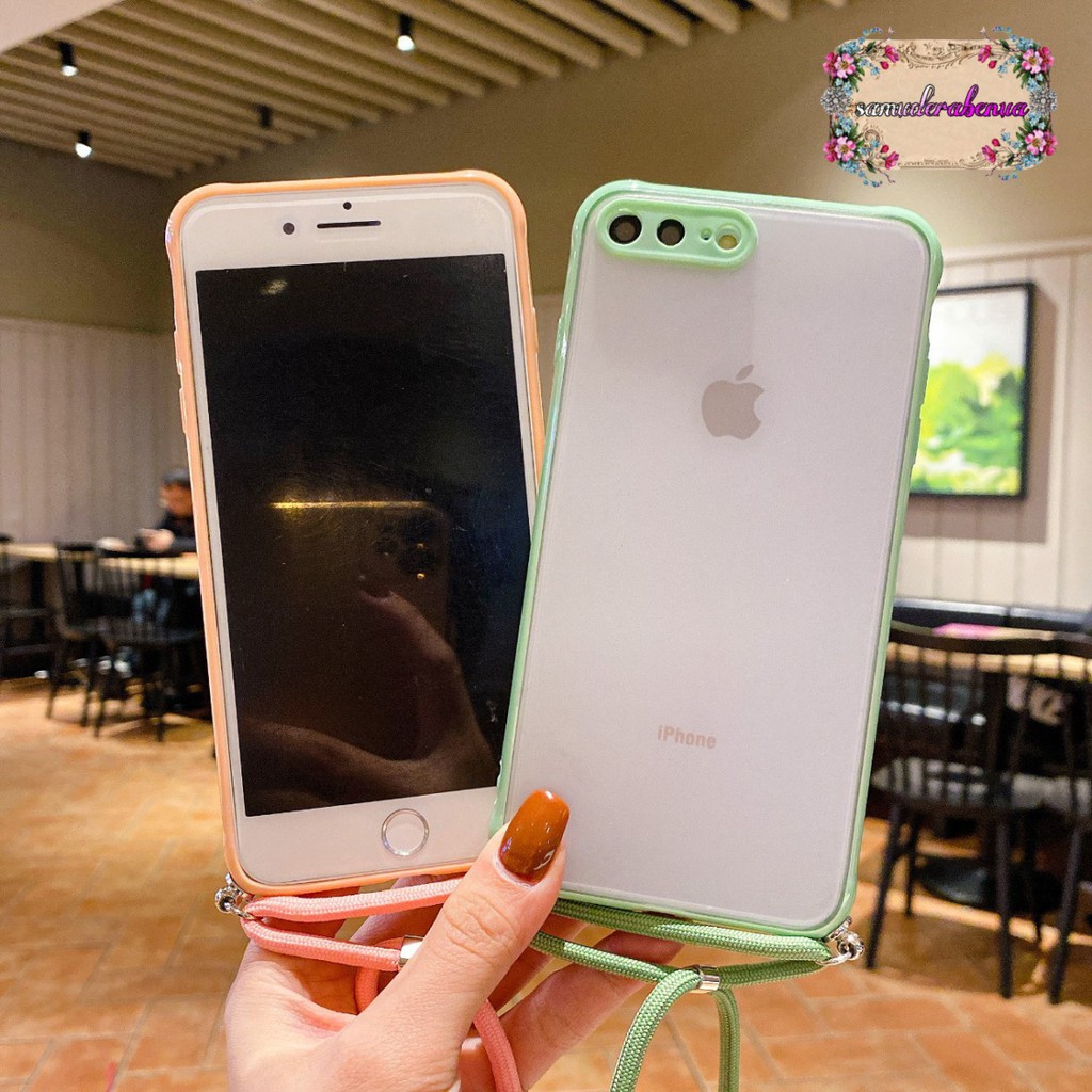 Softcase slingcase lanyard choice iphone X XR XS MAX 11 PRO SB1807