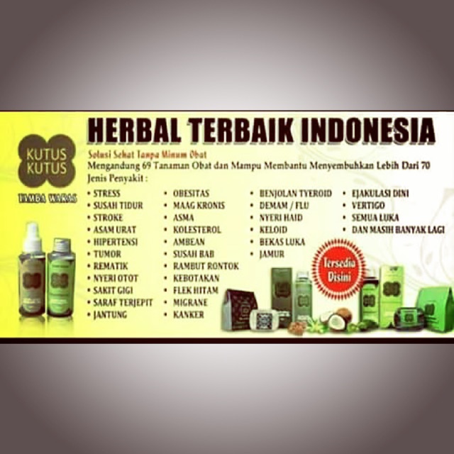 

Minyak herbal Kutus-Kutus