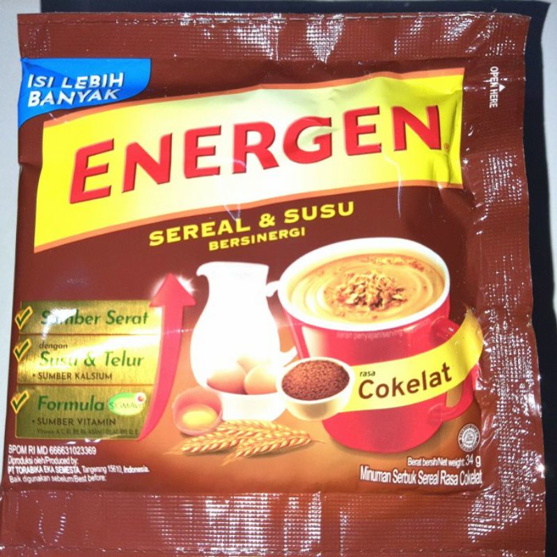 

Energen coklat 34g