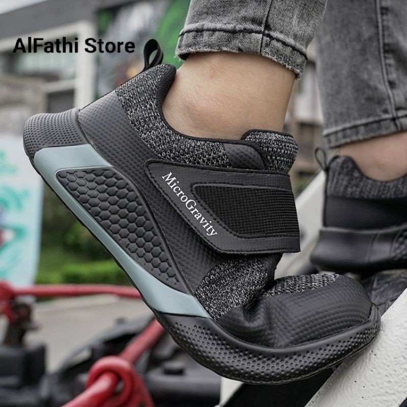 AlFathi Sepatu Safety Sneakers Sport Non Tali