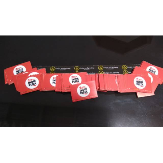 

Sticker stiker label kemasan produk makanan/ camilan/ masakan