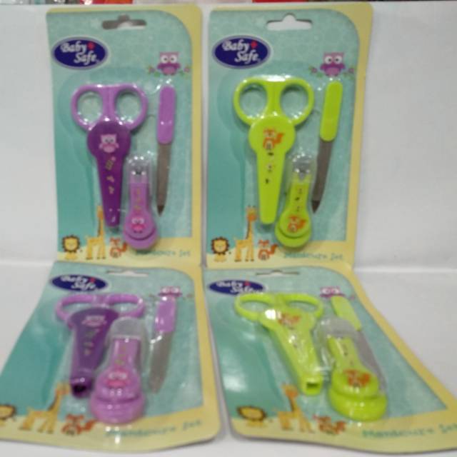 Manicure Set Baby Safe / Gunting Kuku Bayi Set