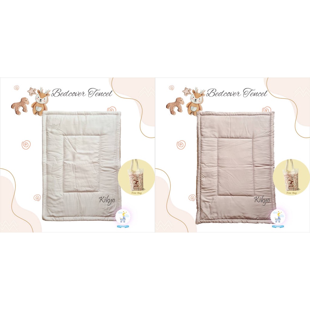 Bedcover Bayi Tensel Polos Bedcover Baby Tensel Bedcover tensel Alas Tidur Bayi Tensel