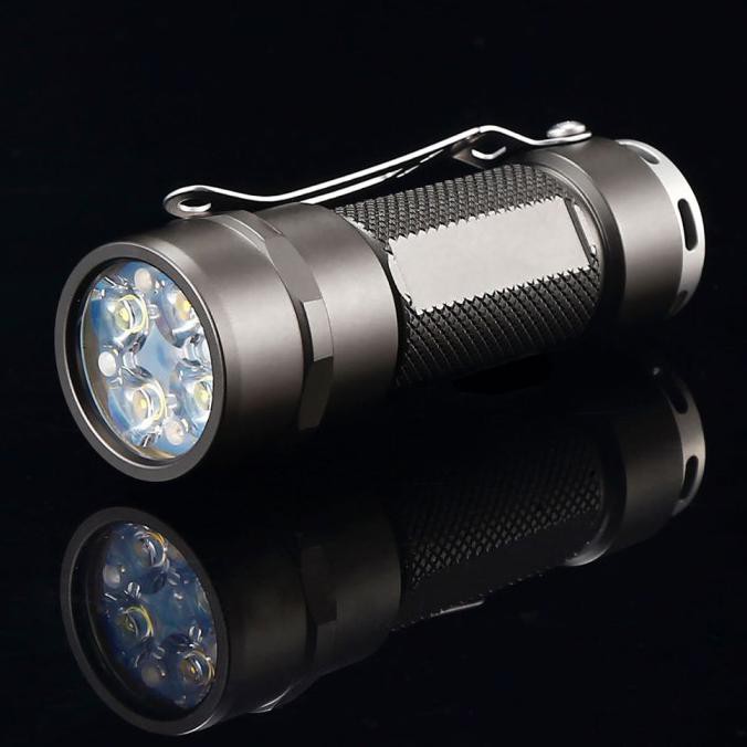 Jetbeam Rrt03 Raptor Flashlight Senter Tactical Led Nichia 219C 1400 Siyanasaras