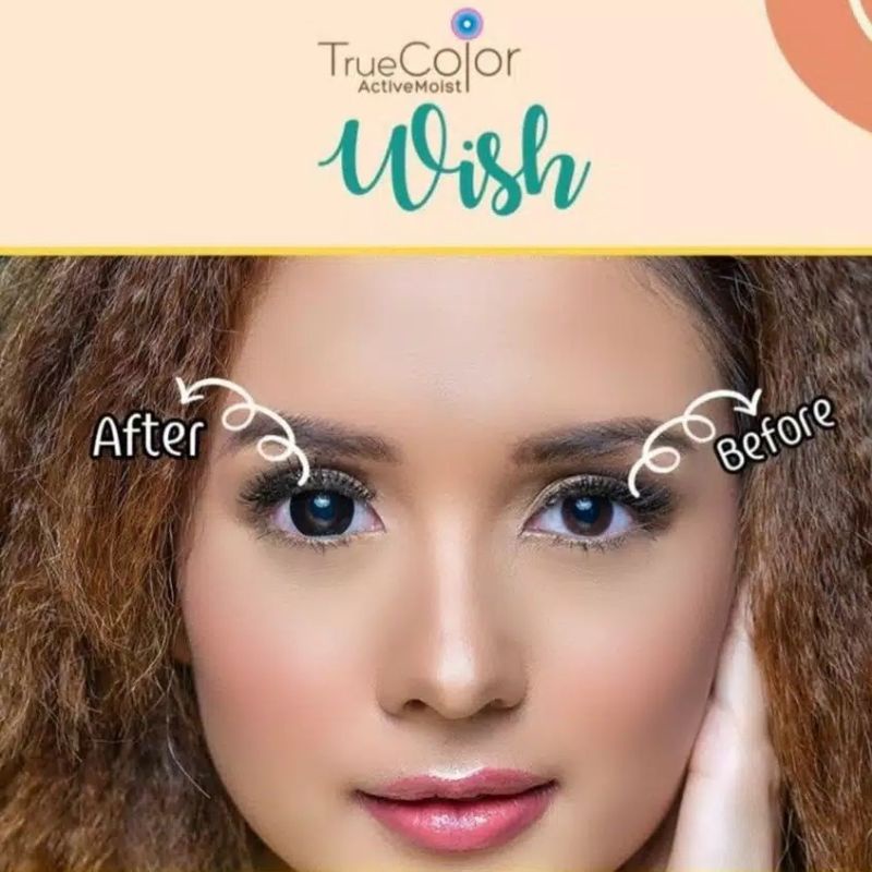 True Color Wish Softlens NORMAL + FREE Lenscase