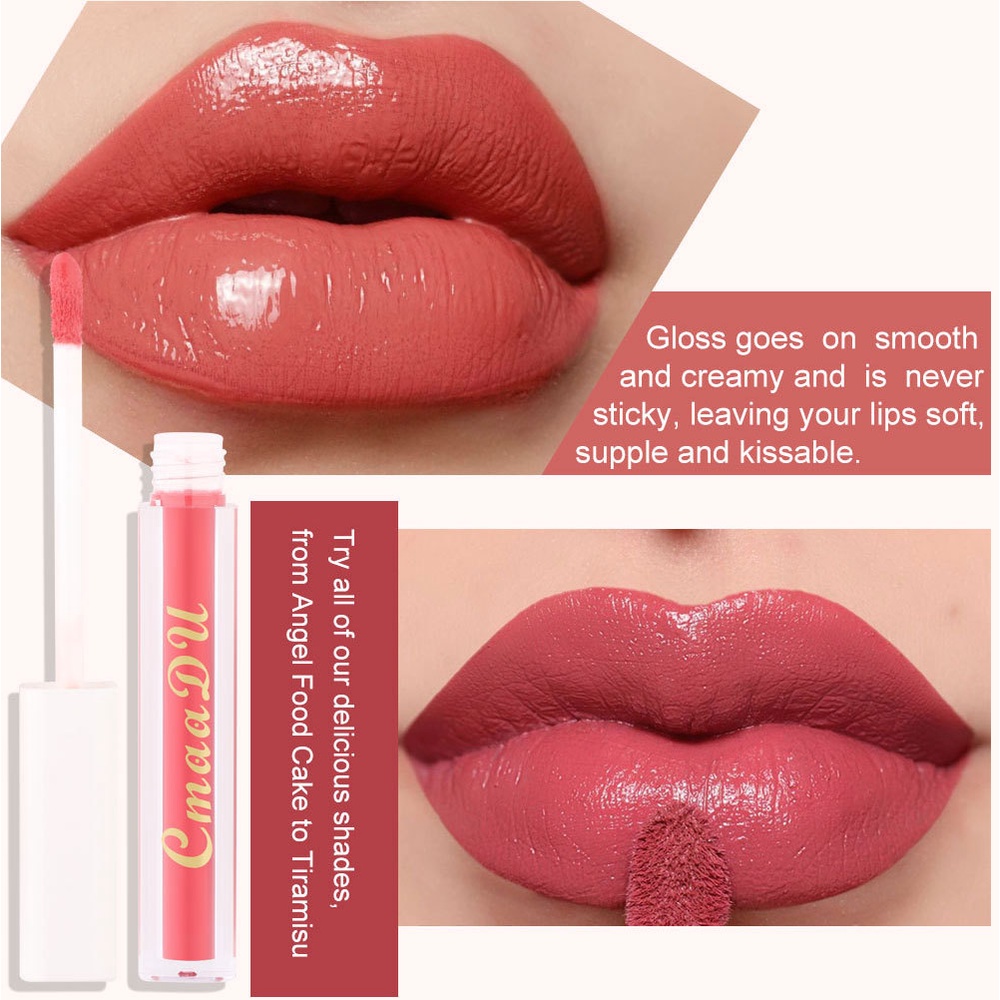 CMAADU OLIVE FRUIT OIL LIPSTICK LIP GLOSS 8 WARNA