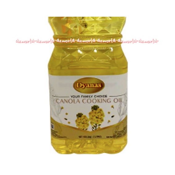 Dyanas Canola Cooking Oil 2L Dyana Minyak Kanola Minyak Goreng 2 Litter Dyana Dianas Dyana's