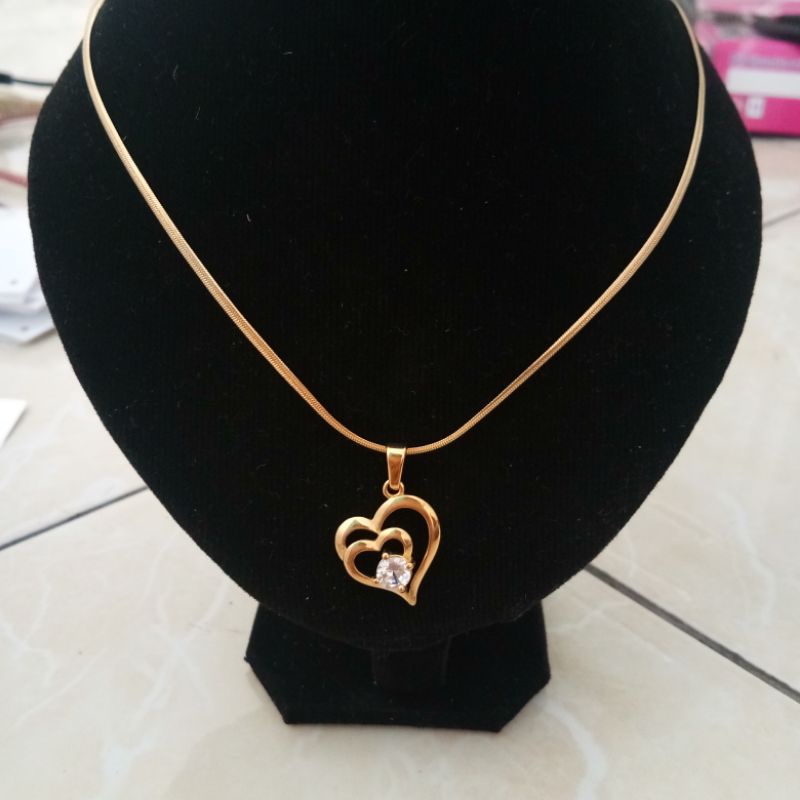 (BAYI/ANAK) Kalung titanium AWET TAHUNAN anti KARAT