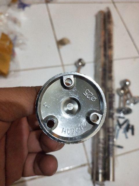 Gantungan Baju Handuk Nempel Dinding Simple Pipa 1 Stainless 60cm