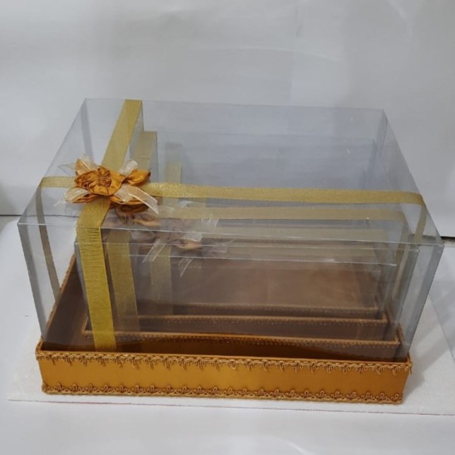 Kotak Tempat Hantaran Seserahan Pernikahan Full Mika / Kotak Hantaran Seserahan Full Mika Tinggi